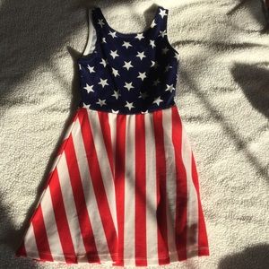 American flag dress